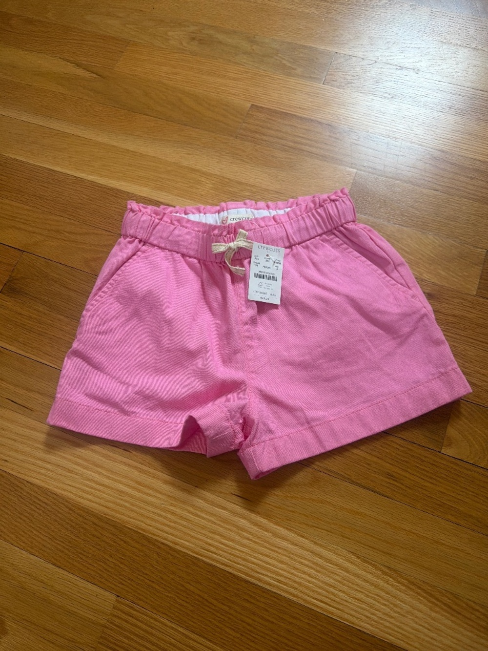 Crewcuts girls pink shorts